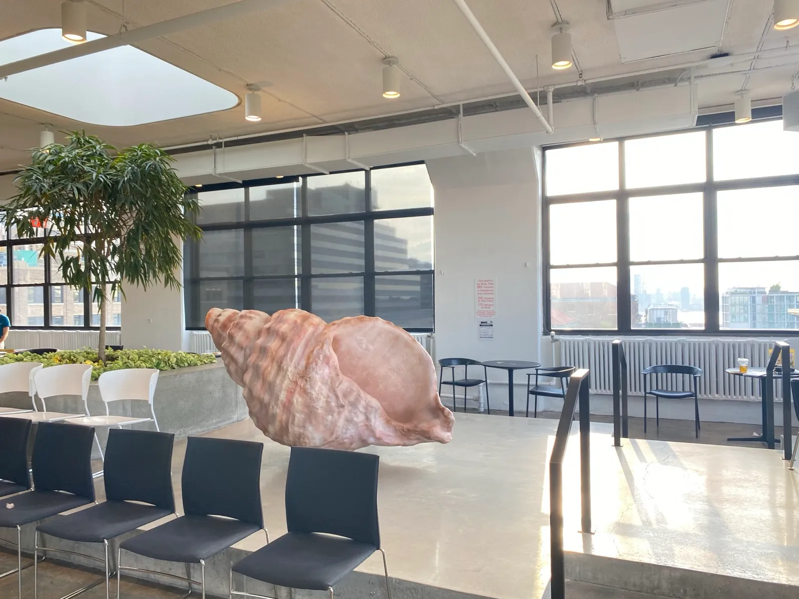 The Squarepaste team at the Squarespace office for Circle Day